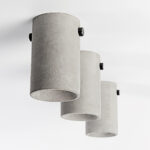 Concrete Ceiling Lamp - Image 10