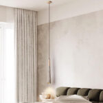 Concrete Pleated Pendant Lamp - Image 19