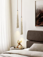 Concrete Pleated Pendant Lamp - Image 8