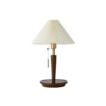 Cone Pleated Fabric Table Lamp - Image 11