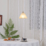 Conical Brass Pendant Lamp - Image 4