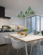 Coral Resin Pendant Lamp - Image 8