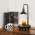 Cordero Wooden Stool Table Lamp - Image 2