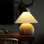 Corner Log Table Lamp - Image 3