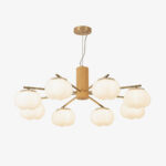 Cotton Balls Chandelier