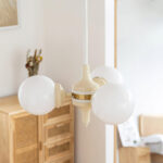 Cream Ball Chandelier - Image 10