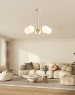 Cream Ball Chandelier - Image 15