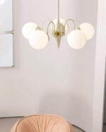 Cream Ball Chandelier - Image 14