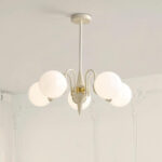 Cream Ball Chandelier - Image 3