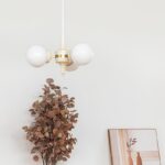 Cream Ball Chandelier - Image 5