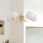 Cream Ball Chandelier - Image 7