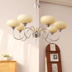 Creamy Persimmon Chandelier - Image 7