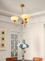 Creamy Persimmon Chandelier - Image 15