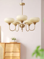 Creamy Persimmon Chandelier - Image 17