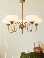 Creamy Persimmon Chandelier - Image 10
