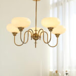 Creamy Persimmon Chandelier - Image 8