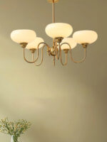 Creamy Persimmon Chandelier - Image 11