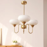 Creamy Persimmon Chandelier - Image 13