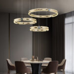 Creative Ring Chandelier - Image 19