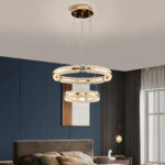 Creative Ring Chandelier - Image 9