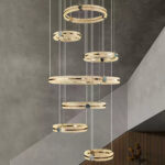 Creative Ring Chandelier - Image 11