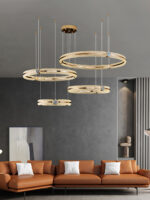 Creative Ring Chandelier - Image 12
