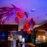 Crimson Swirl Koi Chandelier - Image 15