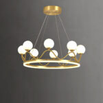 Crown Brass Chandelier - Image 20