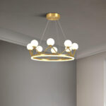 Crown Brass Chandelier - Image 11