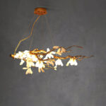 Crushed Natural Stone Chandelier - Image 12