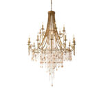 Tatum Lux Shell Crystal Chandelier - Image 11