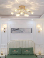 Crystal Flower Ceiling Light - Image 9