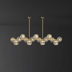 Crystal Glass Ball Chandelier - Image 9