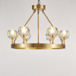 Crystal Round Golden Chandelier - Image 17