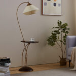 Curve With Table Floor Lamp - Image 4