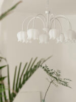 Curved Arm Bell Chandelier - Image 8