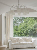 Curved Arm Bell Chandelier - Image 9