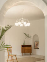 Curved Arm Bell Chandelier - Image 10