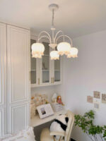 Curved Arm Bell Chandelier - Image 15