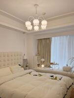 Curved Arm Bell Chandelier - Image 18