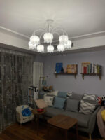 Curved Arm Bell Chandelier - Image 19