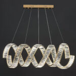 Curved LED Chandelier - Image 12