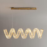 Curved LED Chandelier - Image 16