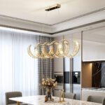 Curved LED Chandelier - Image 2