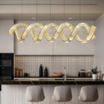 Curved LED Chandelier - Image 3