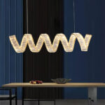 Curved LED Chandelier - Image 9