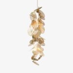 Cattail Leaf Chandelier