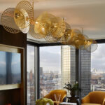 Cattail Leaf Chandelier - Image 9