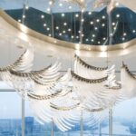 Bird Feather Wings Chandelier - Image 3