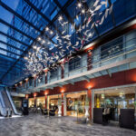 Flying Glass Feather Chandelier - Image 3